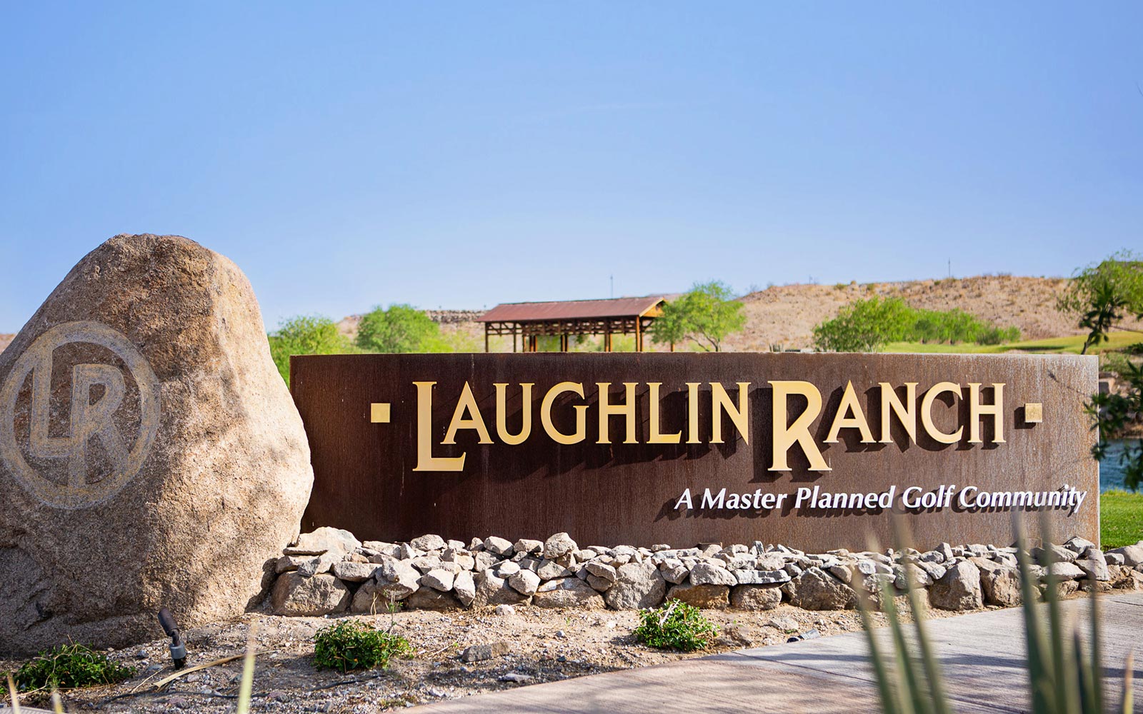 Laughlin Ranch monument sign